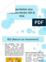 P11 - Pengembalian Atas Investasi Modal ROI & ROA