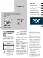 Sony DSC-F828 Camera Manual