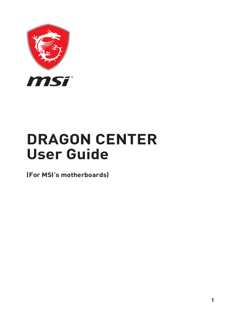 Dragon Center User Guide (For MSI's Motherboards) PDF Wi Fi Icon