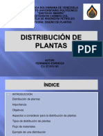 Distribución de Plantas