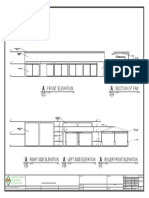 Front Elevation Section of Fan: Surveying, Realty, Engineering & Consultancy
