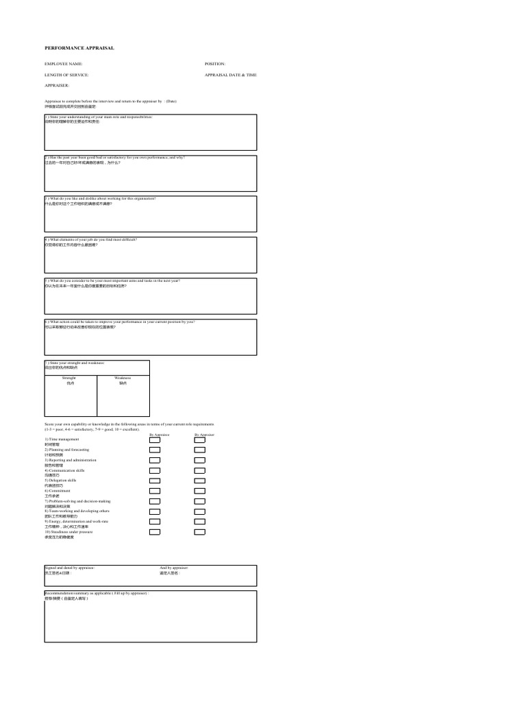 Appraisal | PDF | Career & Growth | Business