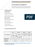 Estudio de Impacto Ambiental