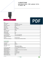 Telemecanique OsiSense XU - XUM9APCNM8 PDF
