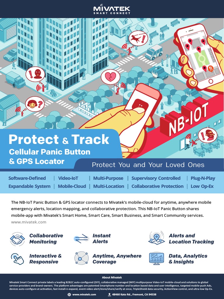Protect Track: Cellular Panic Button & GPS Locator | PDF | Global ...