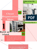 Closet Organization Ideas: Template