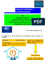 3 Energía y Potencia - Almacenamiento - Señales - Reguladores