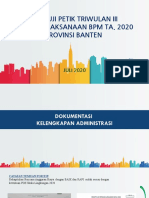 PUBLISH Hasil Uji Petik - THP Pelaksanaan BPM 2020 - Juli - Banten CilegonR1