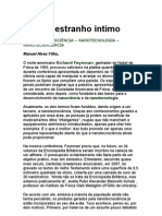 O Estranho Íntimo - Nanotecnologia - Manuel Alves Filho - (Richard Feynman)