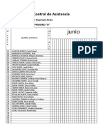 Control de Asistencia 2019