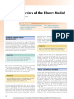 Disorders of The Elbow: Medial: Eugene Mcnally