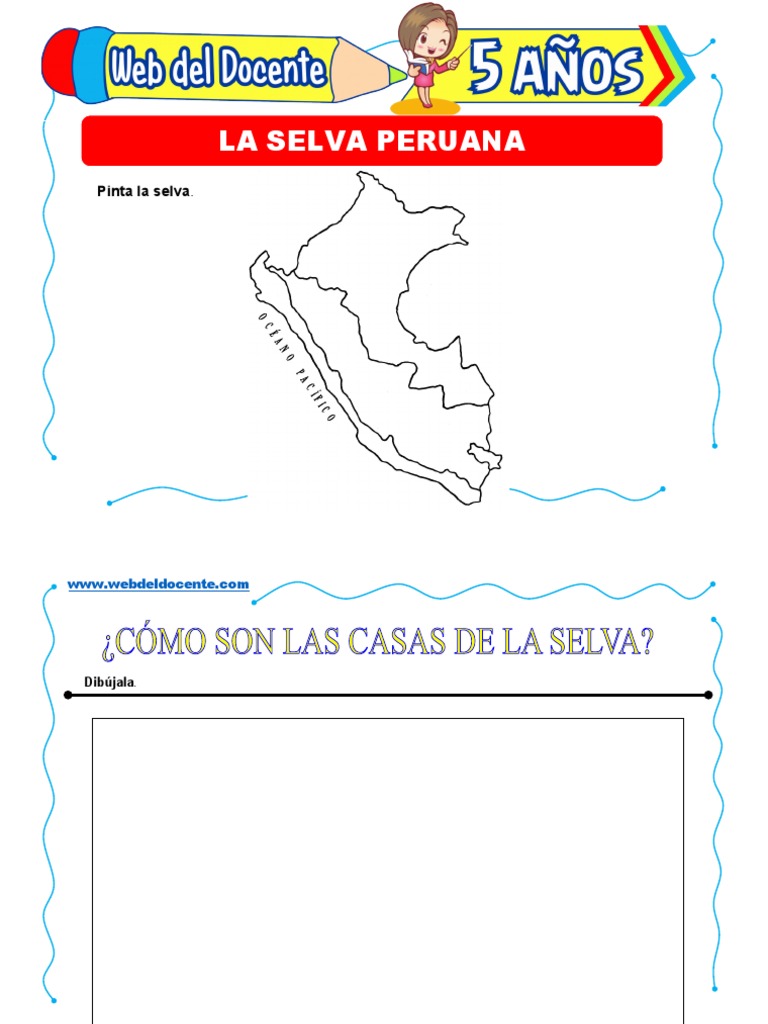 La Selva Peruana para Niños de 5 Años | PDF | Hogar, jardinería y bricolaje