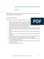 Normas y Recomendaciones para Estudiantes Evaluación Con Proctoring