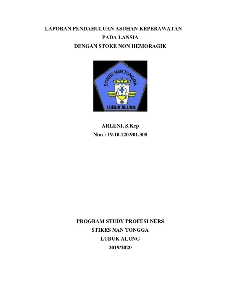 LP Dan LK Gerontik SNH | PDF