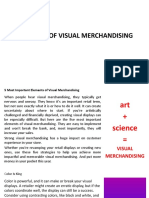 Elements of Visual Merchandising