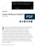 Islam Without Hadith