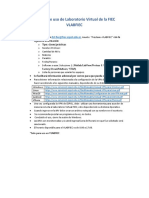 Manual de Acceso Remoto A Laboratorio Virtual FIEC v3d PDF