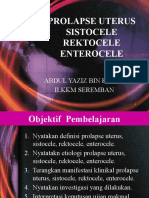 PROLAPSE UTERUS - Slide