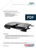 Data Sheet: Light Fifth Wheel Made of Pressed Steel