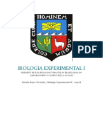 Biologia Experimental I
