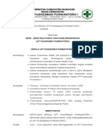 SK Jenis Pelayanan New PDF