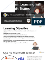 Transform Learning With Microsoft Teams JPWKL 02072020