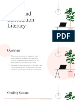 The World of Media and Information Literacy