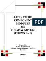 Literature Component Modules ON Poems & Novels (FORMS 1 - 5)