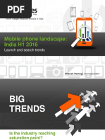 Mobile Phone Landscape: India H1 2016: Launch and Search Trends