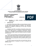 Civil Aviation Requirements Section 1 - General Series B Part Iii 5 September 2017 Effective: Forthwith