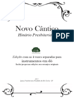 Hinário Presbiteriano Novo cântico - Hinario em Dó com as 4 vozes.pdf