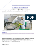 Disponen Facilidades Laborales A Los Trabajadores para La Atención de Familiares Con Diagnóstico de COVID-19 - Gobierno Del Perú