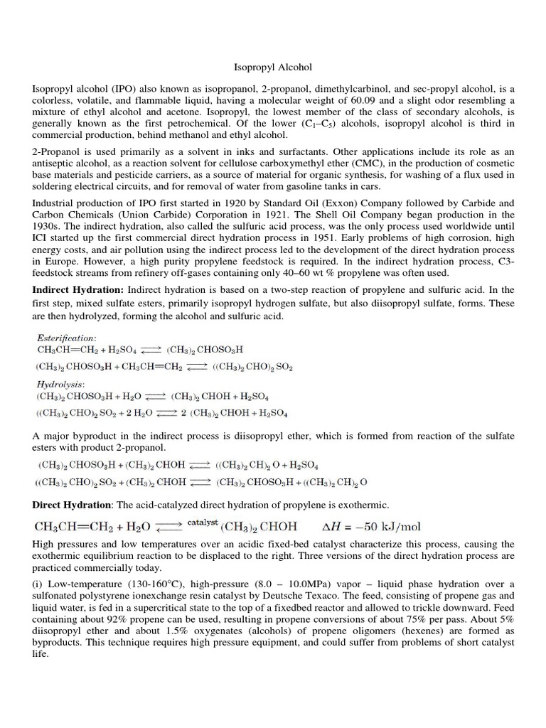Isopropyl Alcohol Ethanol _ L’Alcool Isopropylique C’Est Quoi – LEMSS