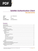 007-013559-005 - SafeNet Authentication Client - 10.4 - Windows - GA - Release Notes - RevA