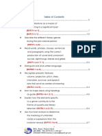 Test Item Bank - English 7 - TableOfContents