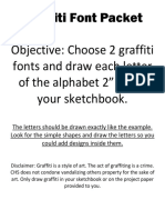Graffiti Fonts Packet