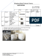 CIF Hamad-Tie Rods, Wing Nuts and Washer Plate