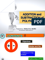 ADDITION and Subtraction OF POLYNOMIALS.ppt