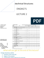 Geotechnical Structures: ENGM271