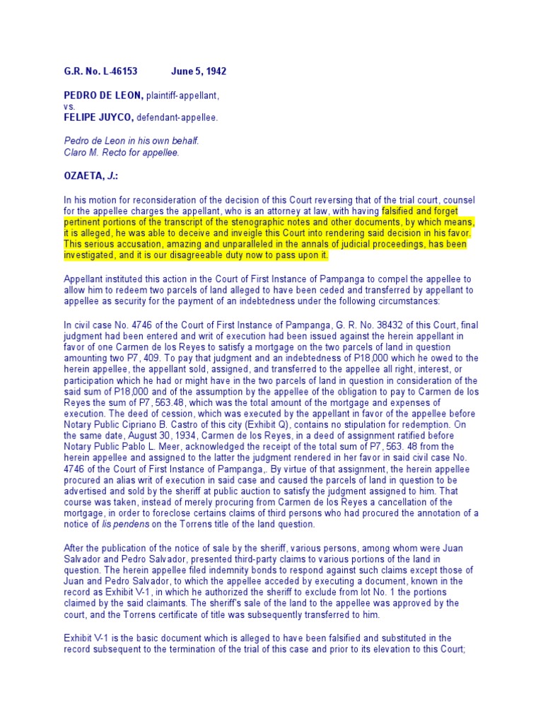 Case PDF Lawsuit Judgment (Law)