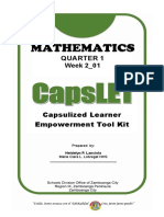 Quarter 1: Capsulized Learner Empowerment Tool Kit