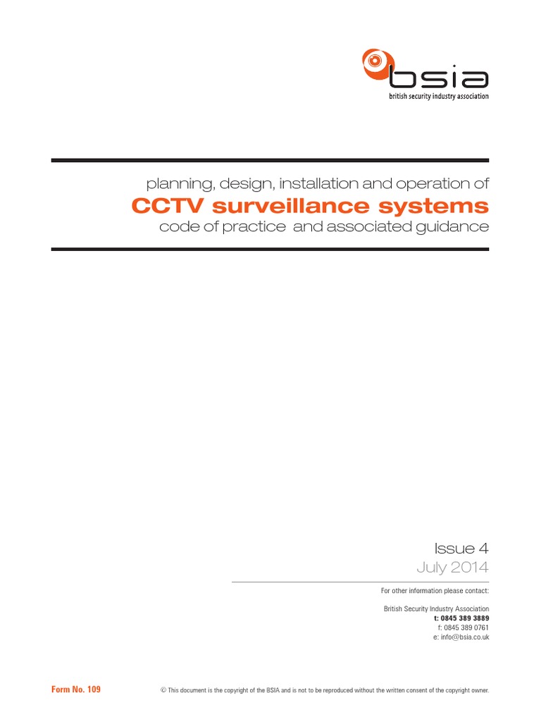 109 Installation CCTV Systems | PDF | Closed Circuit Television | Image ...