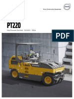 Volvo PT220 Pneumatic Tyre Roller Compaction Machine