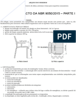 Resumo da NBR 9050/2015 sobre acessibilidade em espaços públicos e edificações