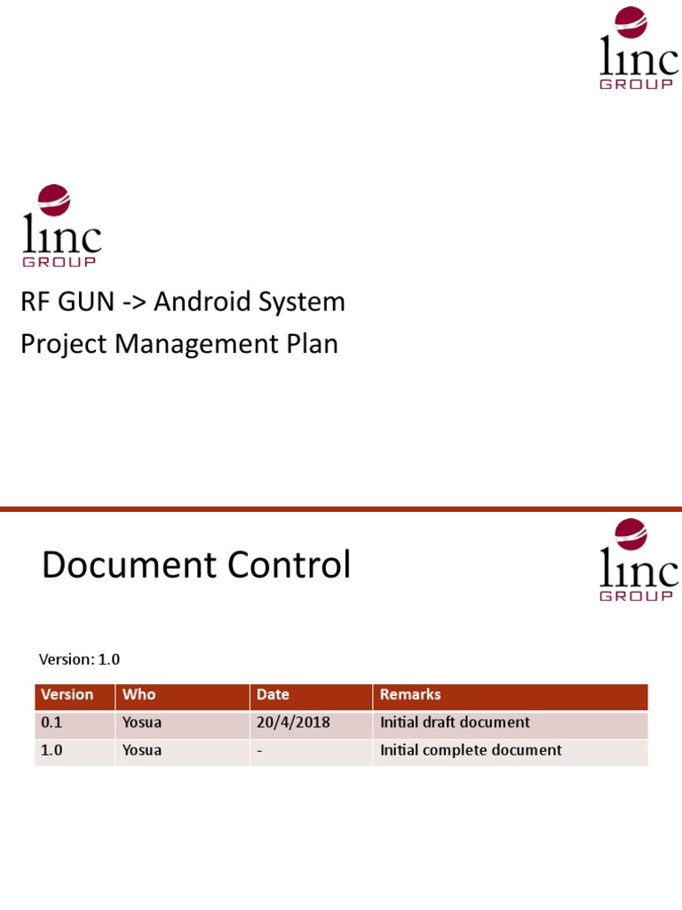 RF GUN - Android System Project Management Plan | PDF | Smartphone ...