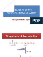 04 Drugs Acting On The ANS (Parasympathetic Agents)