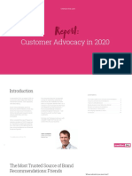 Report:: Customer Advocacy in 2020