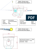 Model: FB Junior Series - Technical Data Sheet (Page 1) Model: FB Junior Series - Technical Data Sheet (Page 1)