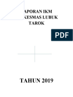 Laporan Ikm Puskesmas Lubuk Tarok