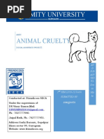 ANIMAL CRUELTY Final